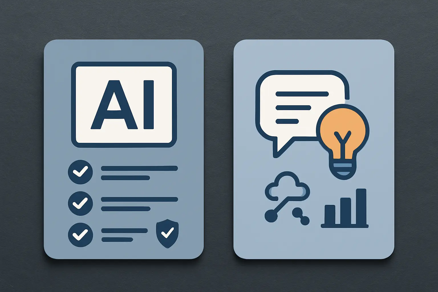 Diagrama comparativo de funciones entre Tesify y ChatGPT para el TFG: verificación de citas, antiplagio y contexto persistente frente a brainstorming general