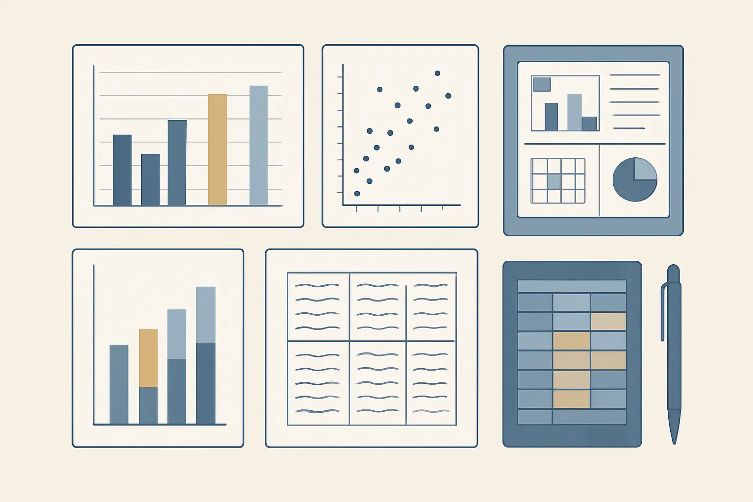 Análisis de datos cuantitativo y cualitativo en el TFG: gráficos estadísticos, tablas de frecuencias y codificación cualitativa