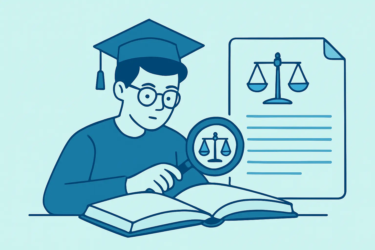 Tabla de sentencias y leyes citadas organizadas para un TFG de Derecho