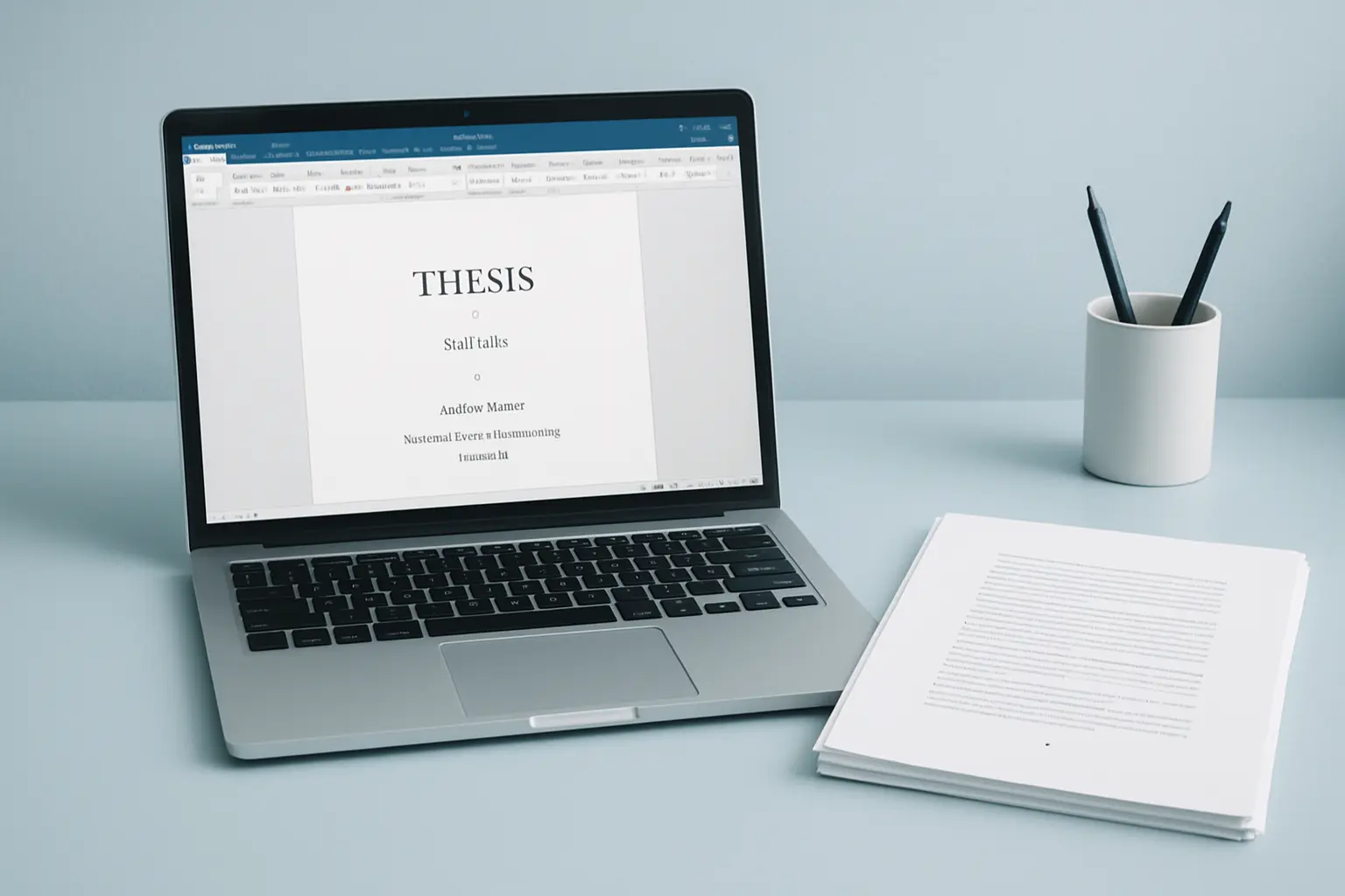 Cómo numerar las páginas en Word para el TFG en 2026 (portada sin número y números romanos)