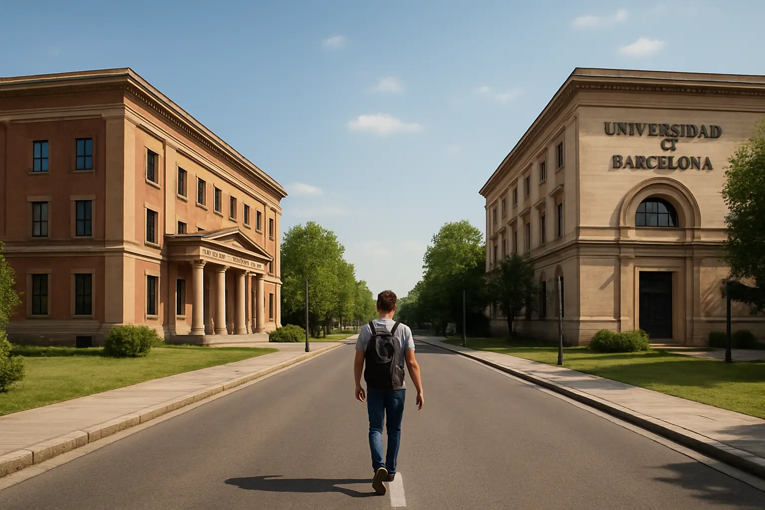 Comparación entre la universidad de origen y la universidad de destino en un traslado de expediente