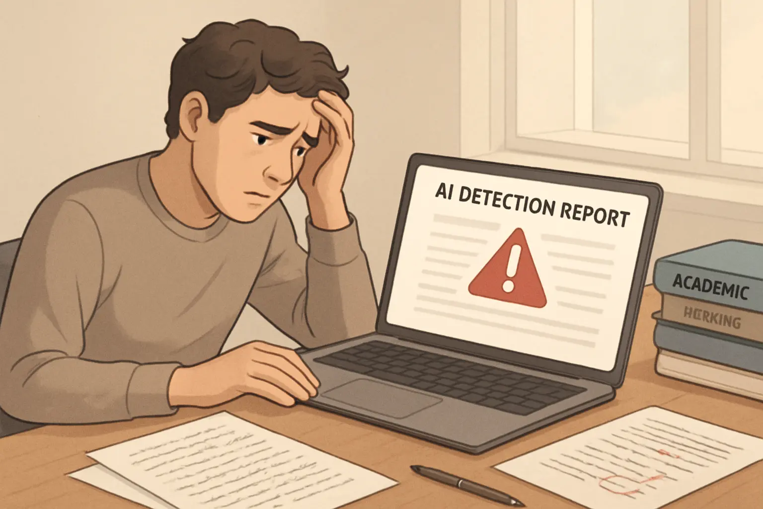 Falsos positivos de los detectores de IA en el TFG (2026): por qué ocurren y cómo protegerte