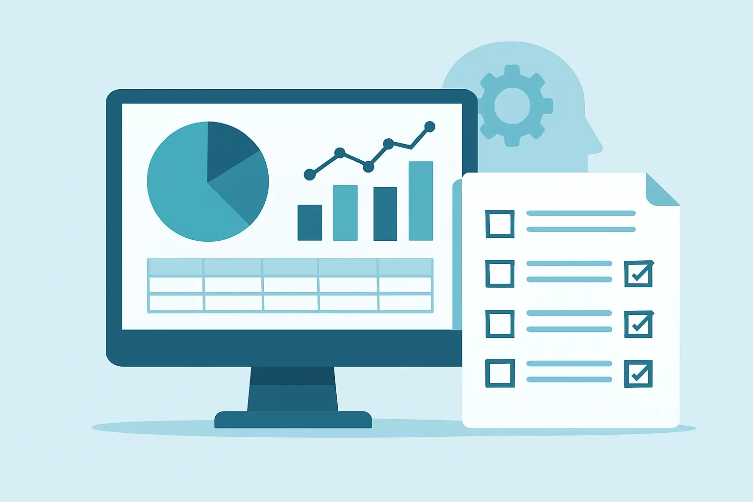 Pantalla de SPSS mostrando resultados estadísticos para un TFG de Psicología