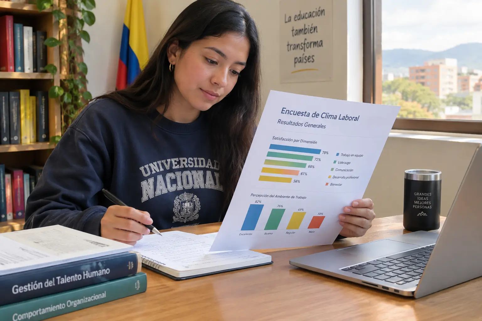 Trabajo de grado sobre clima organizacional: dimensiones, instrumentos y 10 títulos (2026)